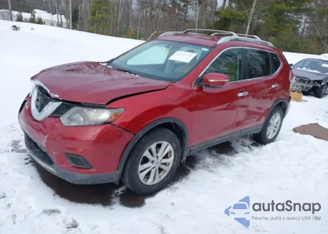 2014 Nissan Rogue Sv from USA, damaged, VIN 5N1AT2MV7EC752910